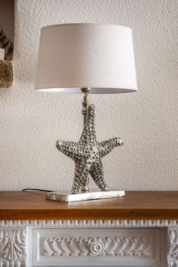 Lampe étoile de mer à l'Aubergerie