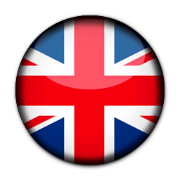 english flag for english version